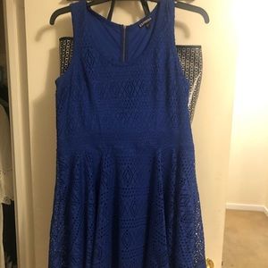 Blue Express lace dress